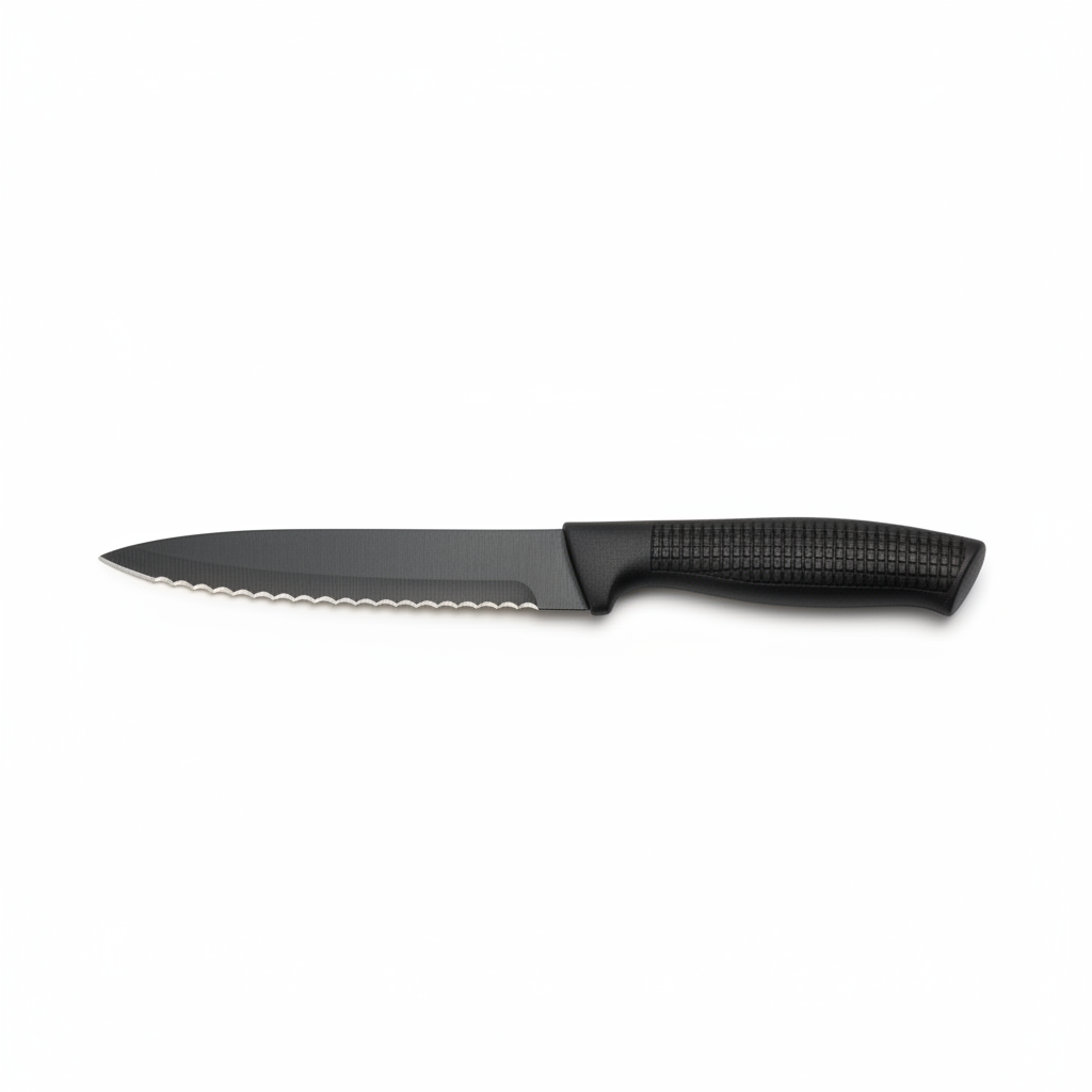 Cuchillo pequeño acanalado