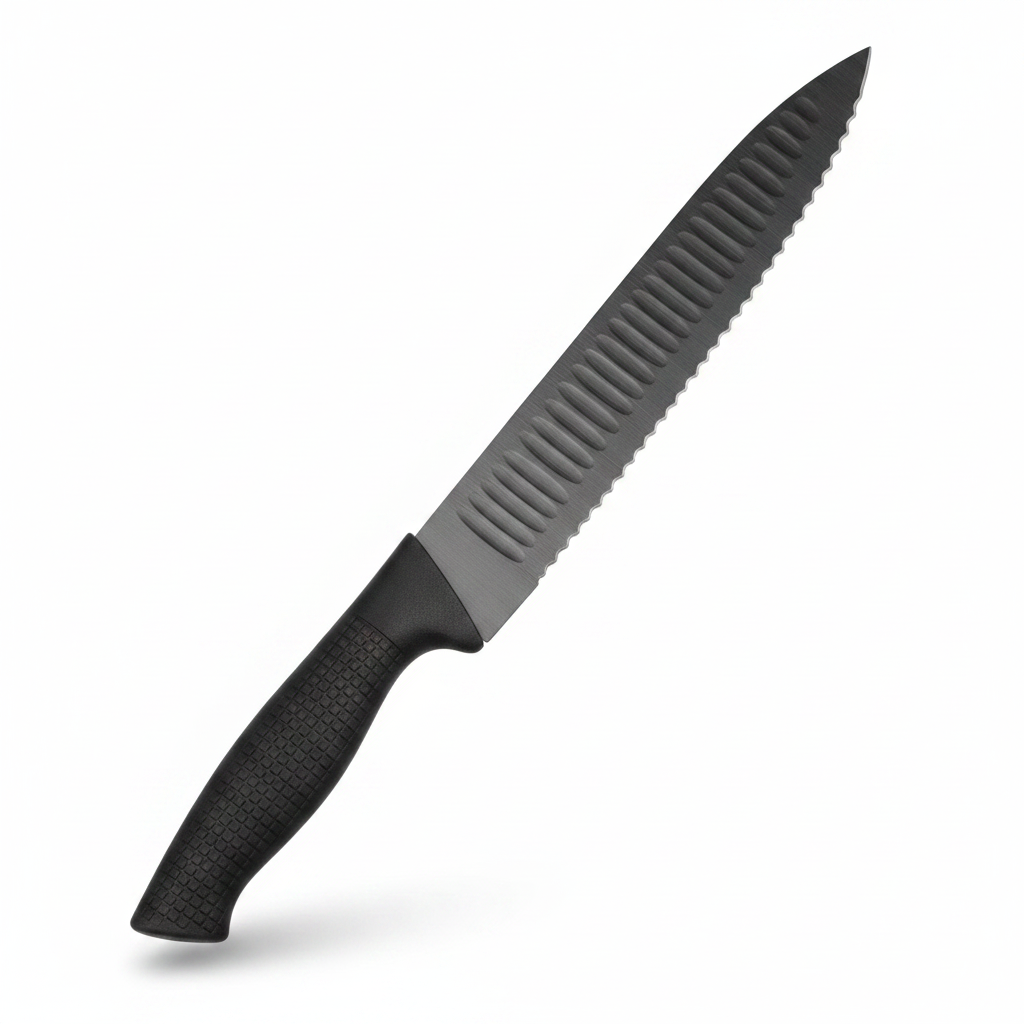 Cuchillo mediano acanalado