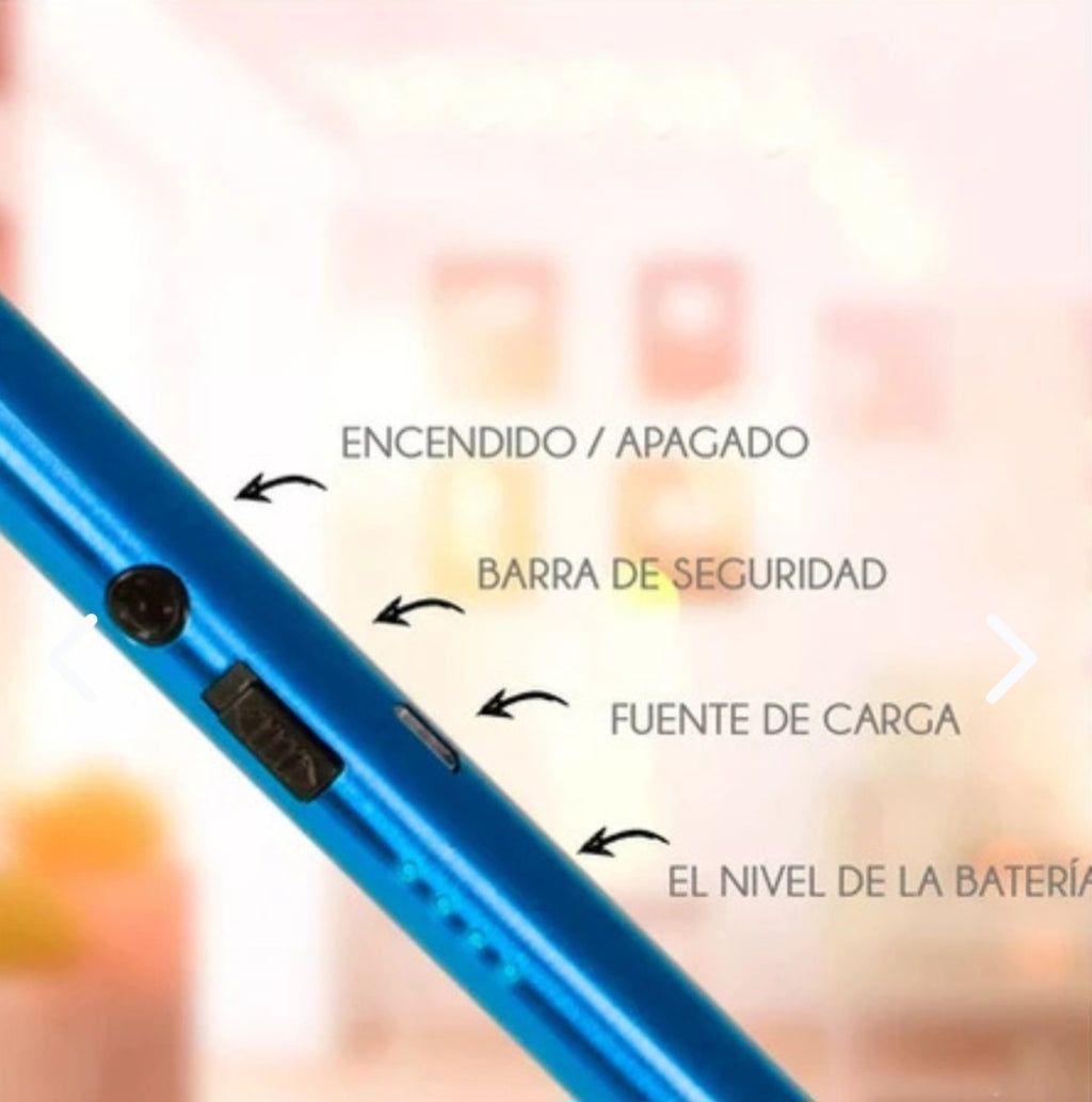 Encendedor de Plasma USB Recargable | Sin Llama, Sin Gas
