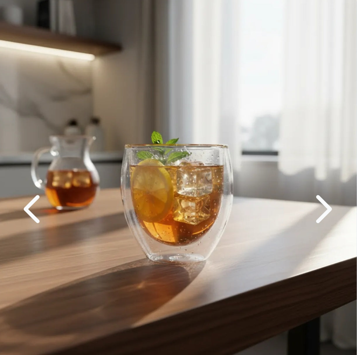 Vaso de Doble Vidrio Borosilicato 250ml | Efecto Flotante